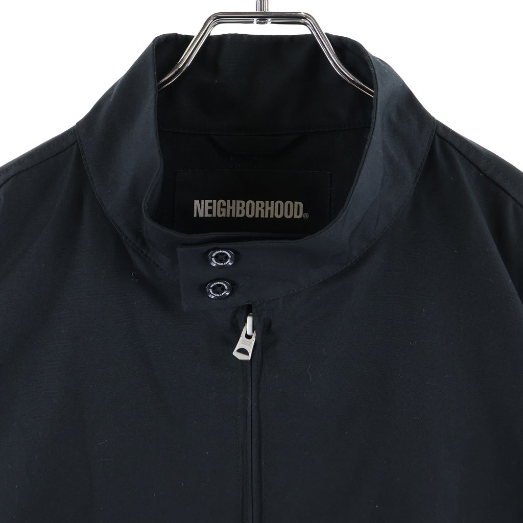 NEIGHBORHOOD(ネイバーフッド) 26SS Zip Up RACING JACKET 261TSNHーJKM10 ジップアップ レーシングジャケット ブラック