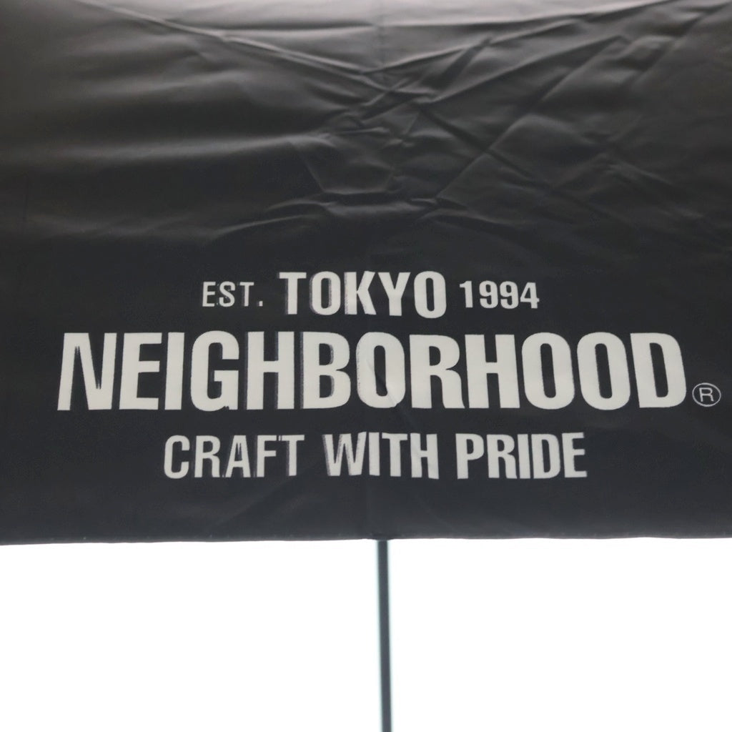 NEIGHBORHOOD(ネイバーフッド) 24SS TIGERPRINT FOLDING UMBRELLA 241OTNH-AC01 タイガーモチーフ アンブレラ 折り畳み傘 ブラック