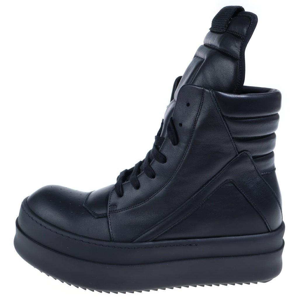 Rick Owens(リックオウエンス) MEGA BUMPER GEOBASKET メガバンパー ジオバスケット ハイカットスニーカー ブラック RU02F4868