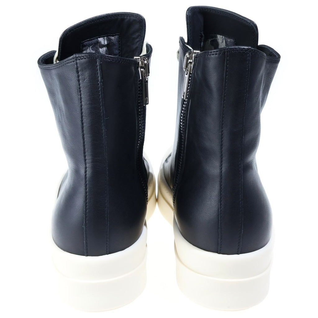 Rick Owens(リックオウエンス) MEGA BUMPER SNEAKS メガバンパー スニーカーズ ハイカットスニーカー ブラック/ホワイト RU02F4859