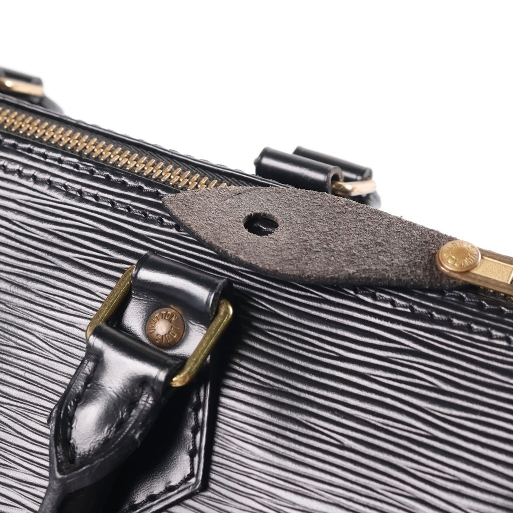 LOUIS VUITTON(ルイヴィトン) エピ スピーディー25 レザー ハンドバッグ ブラック M43012 VI0933 レディース