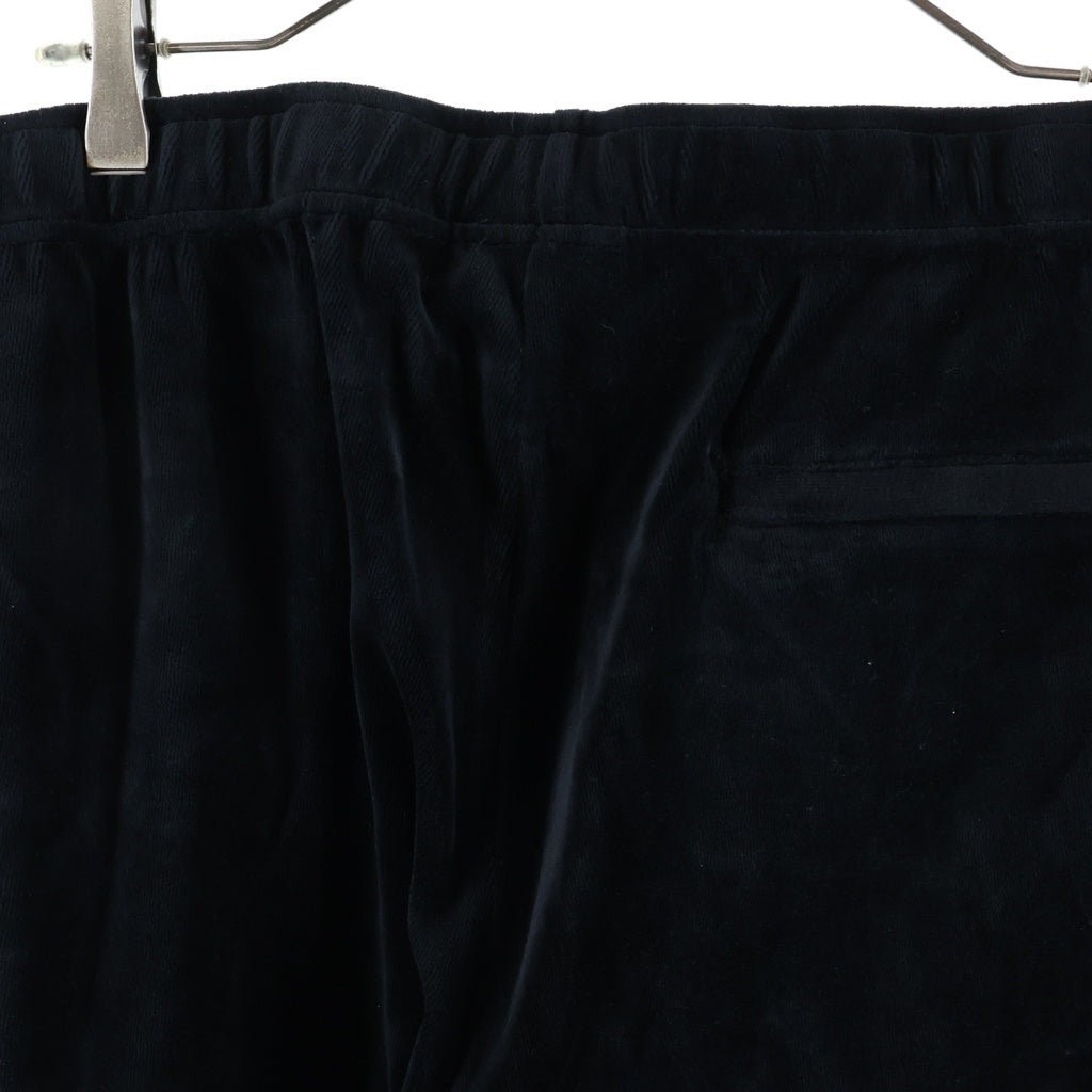 SUPREME(シュプリーム) 22AW Studded Velour Track Pant スタッズ ベロア トラックパンツ ブラック