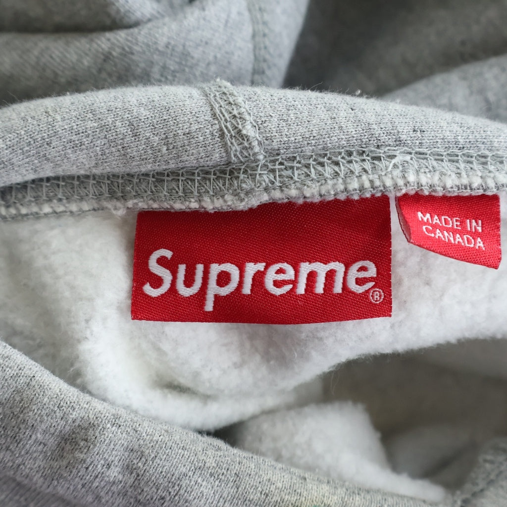SUPREME(シュプリーム) 18AW Water Arc Hooded Sweatshirt ウォーター アーチロゴ プルオーバースウェットパーカー フーディ グレー
