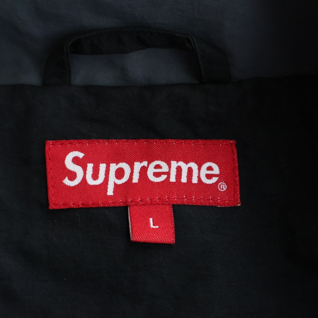 SUPREME(シュプリーム) 19AW Shoulder Track Jacket ショルダーロゴ トラックジャケット ブラック/グレー