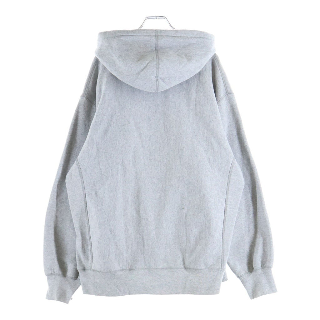 SUPREME(シュプリーム) 20AW Cross Box Logo Hooded Sweatshirt クロスボックスロゴ プルオーバースウェットパーカー フーディー グレー
