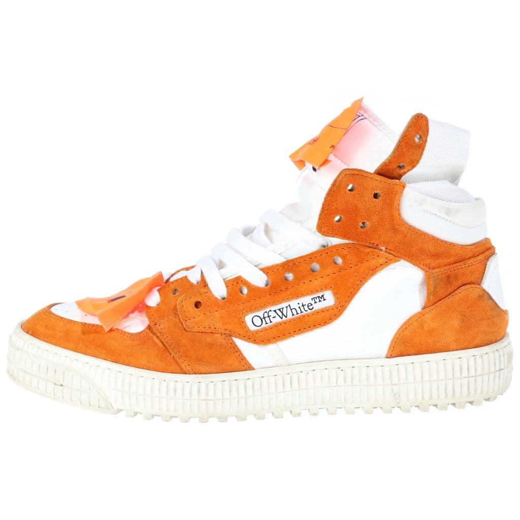 OFF-WHITE(オフホワイト) Off-Court 3.0 High OMIA065F21LEA0032010 オフコート ハイカットスニーカー シューズ ホワイト/オレンジ