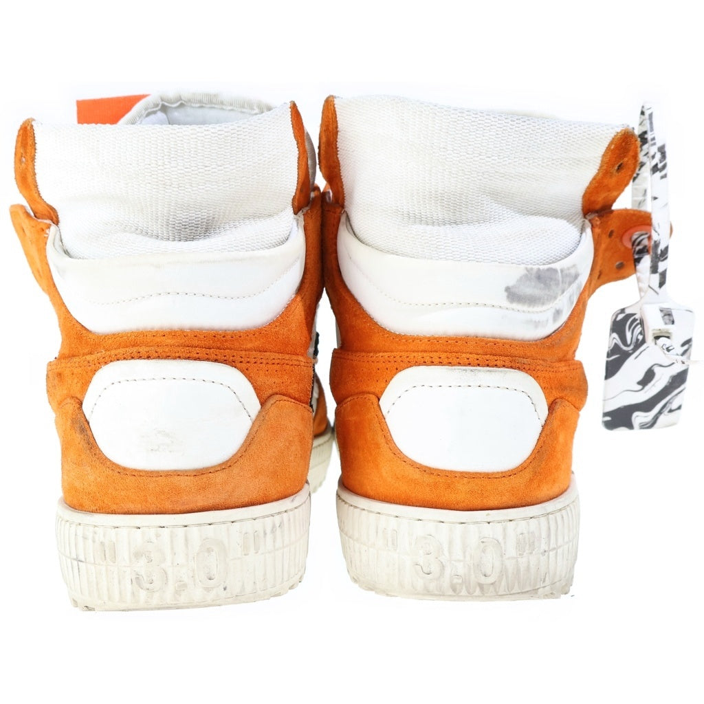 OFF-WHITE(オフホワイト) Off-Court 3.0 High OMIA065F21LEA0032010 オフコート ハイカットスニーカー シューズ ホワイト/オレンジ