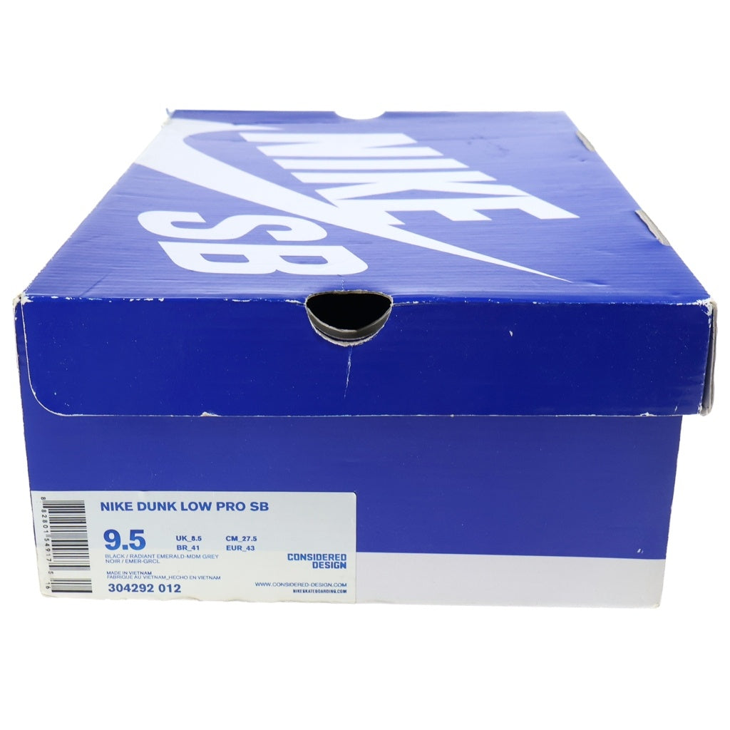 NIKE SB(ナイキエスビー) 【観賞用 2010年製】 Dunk Low Chrome Ball Incident 304292-012 ローカットスニーカー US9.5/27.5cm