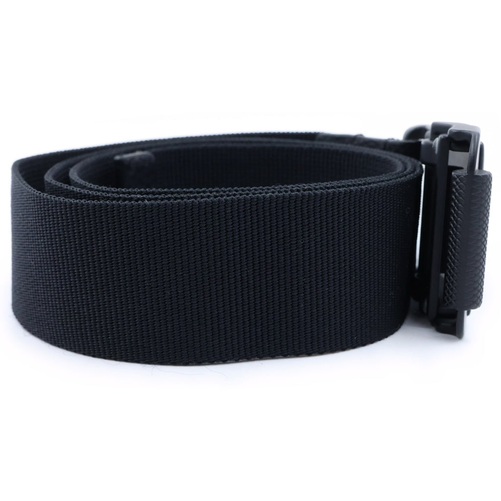 STONE ISLAND(ストーンアイランド) Compas Logo Buckle Nylon Belt コンパスロゴバックル ナイロンベルト ブラック L1S15930000