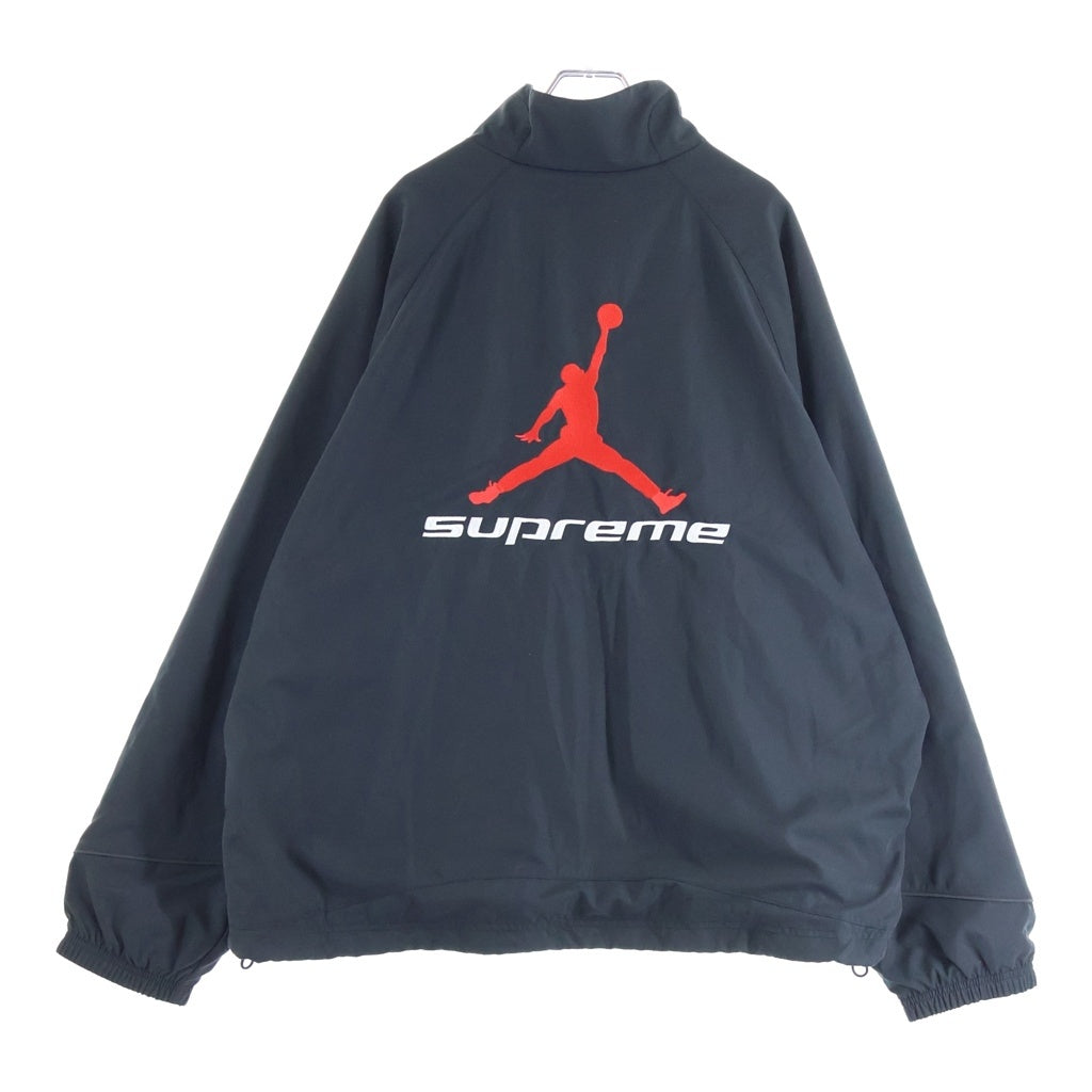 SUPREME(シュプリーム) 26SS ×JORDAN Track Jacket ジョーダン ジップアップ トラックジャケット ブラック IR6453-010