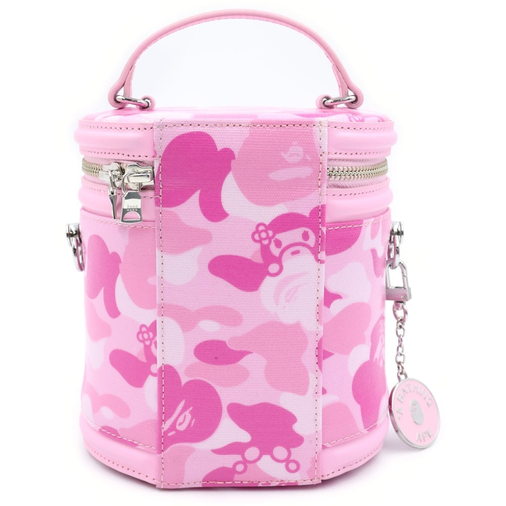 A BATHING APE(アベイシングエイプ) BABY LISA ABC CAMO VANITY CHAIN SHOULDER BAG ベビーリサ カモフラ柄 バニティ チェーンショルダーバッグ ピンク 2M20290301 レディース