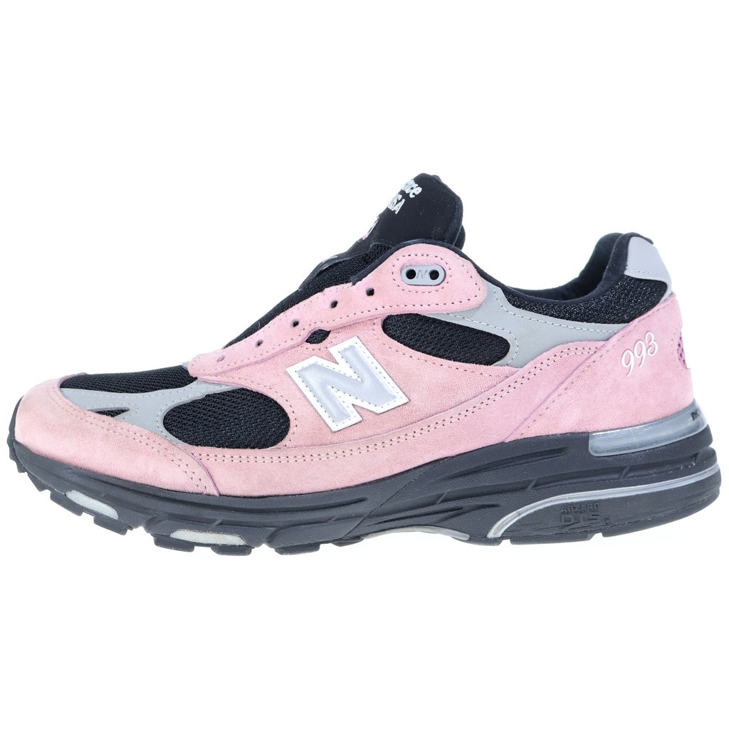 New Balance(ニューバランス) メッシュ スウェード ローカットスニーカー ピンク US9.5/27.5cm U993PB