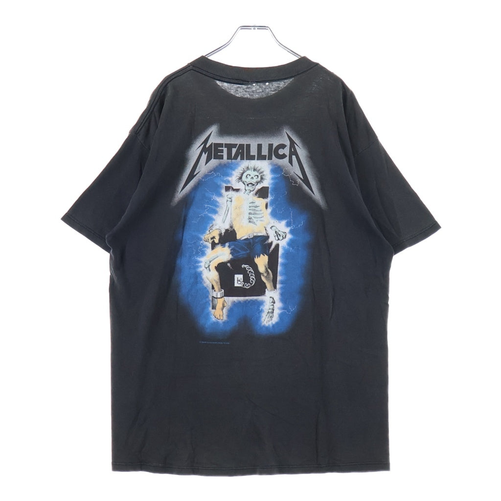 VINTAGE(ヴィンテージ) 90S VINTAGE METALLICA KILL 'EM ALL ヴィンテージ メタリカ 両面プリント クルーネック半袖Tシャツ カットソー ブラック