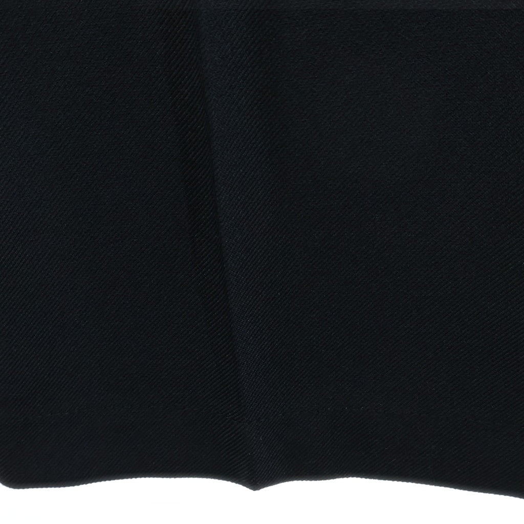 DAIRIKU(ダイリク) 23AW P-9 Straight Pressed Pants ポケットワッペン ストレート プレスドパンツ ブラック