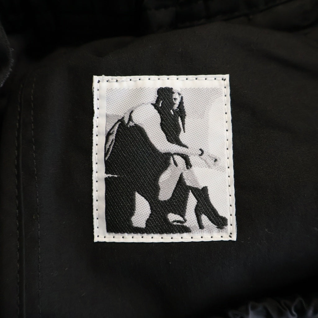 DRKSHDW(ダークシャドウ) GETH BELA PANTS ゲスベラ ドローコード サルエルパンツ ブラック DU02B4377-MUEH1