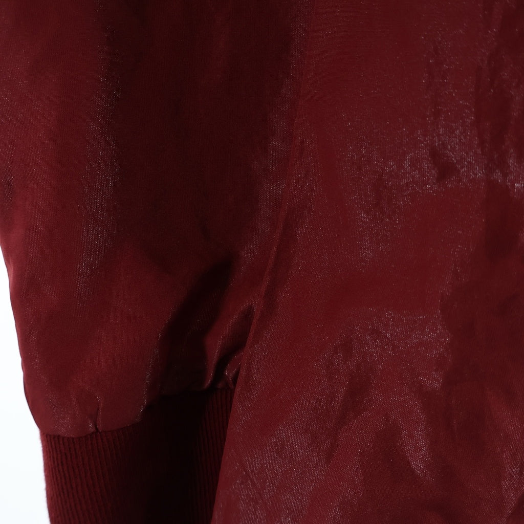 NILoS(ニルズ) 19AW OVERTUCK WIND BREAKER JACKET オーバータック ワイド ウィンドブレーカー ジャケット レッド 680BLM1