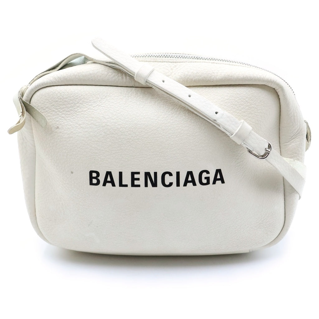 BALENCIAGA(バレンシアガ) エブリデイ ソフトレザー カメラ ショルダーバッグ アイボリー 489812 レディース