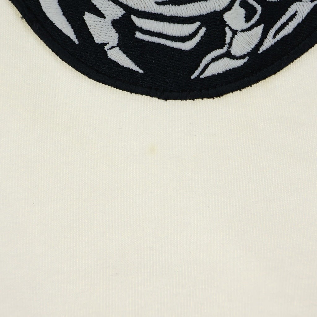 JIL SANDER(ジルサンダー) 22AW フロントワッペン付き クルーネックコットン 半袖Tシャツ カットソー ホワイト J21GC0018 J45092