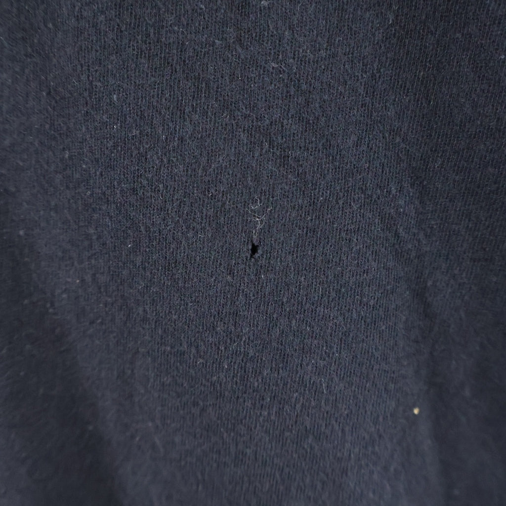 CHROME HEARTS(クロムハーツ) FLRL CRS HORSESHOE LS TEE アームフローラルクロス バックホースシュー クルーネック長袖Tシャツカットソー ブラック