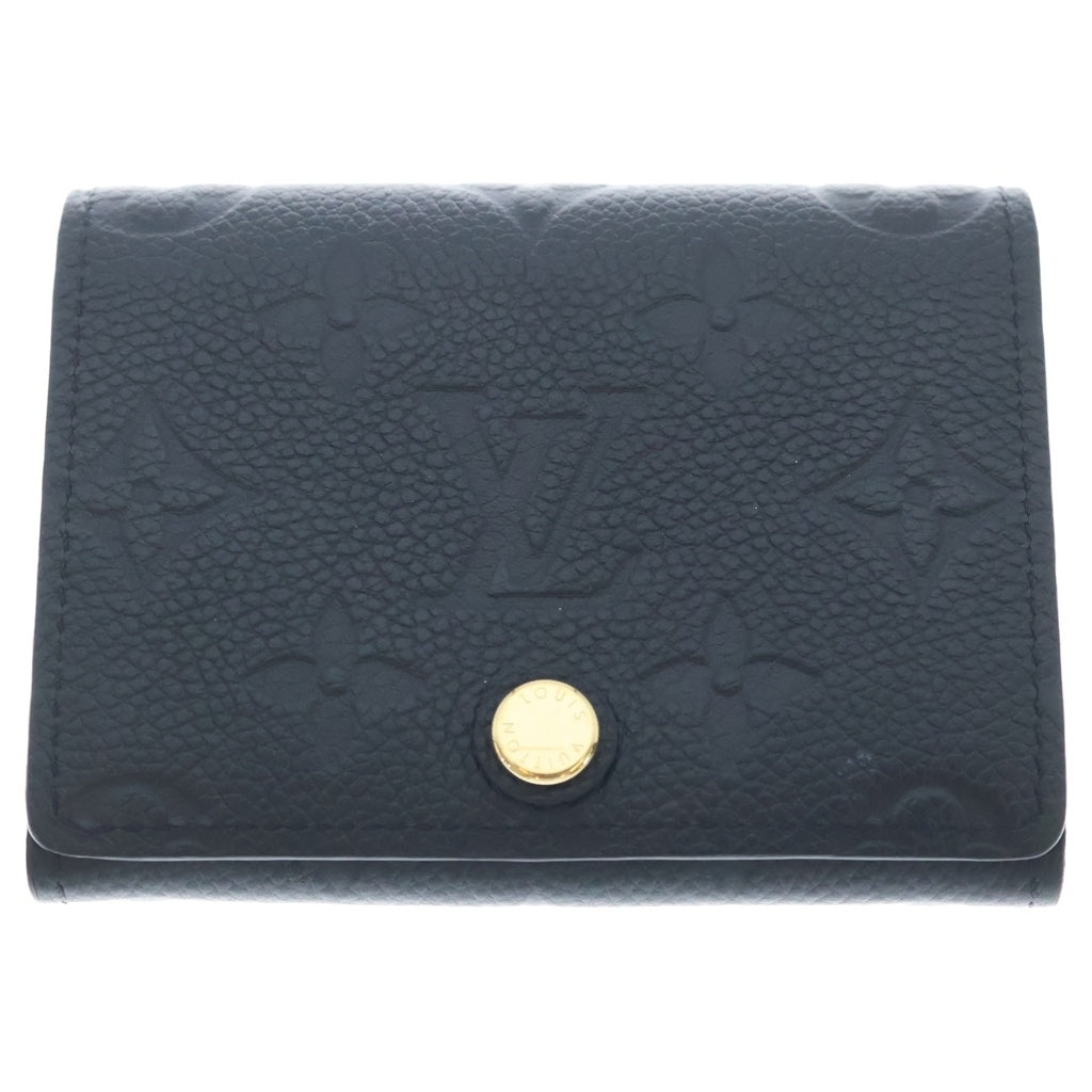 LOUIS VUITTON(ルイヴィトン) モノグラム アンプラント アンヴェロップ カルト ドゥ ヴィジット カードケース 名刺入れ ブラック M58456
