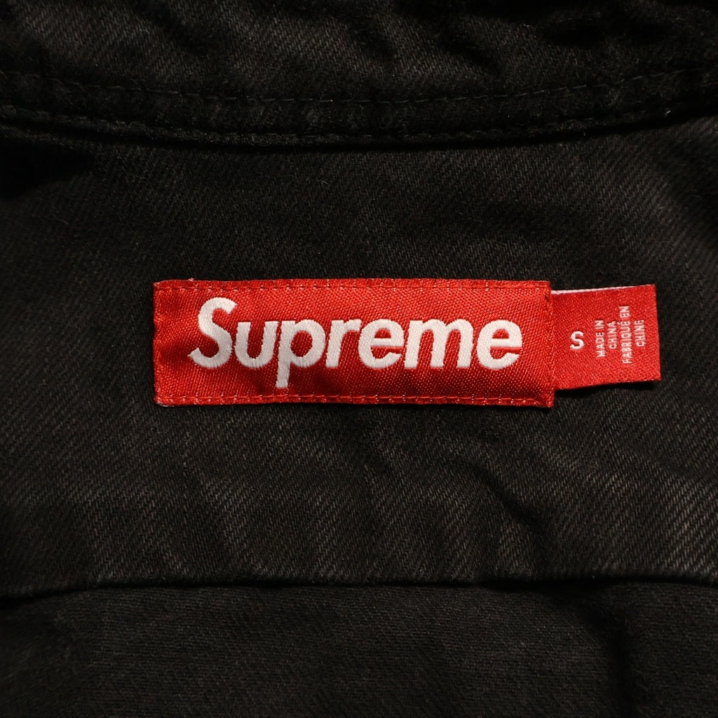 SUPREME(シュプリーム) 24SS Small Box Logo Shirt スモールボックスロゴ 長袖シャツ ブラック