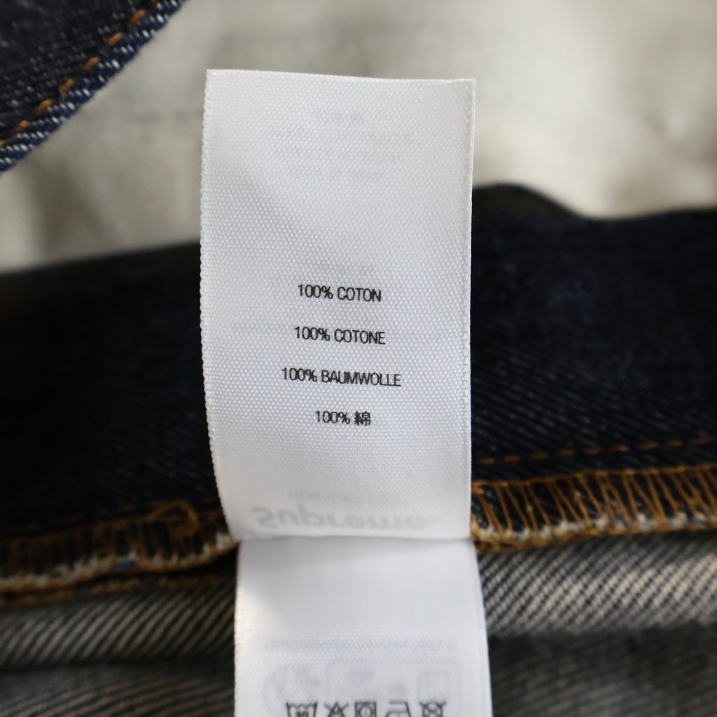 SUPREME(シュプリーム) 23AW Rigid Baggy Selvedge Jean リジッドバギー ジップフライ セルビッジ ジーンズ デニムパンツ インディゴ