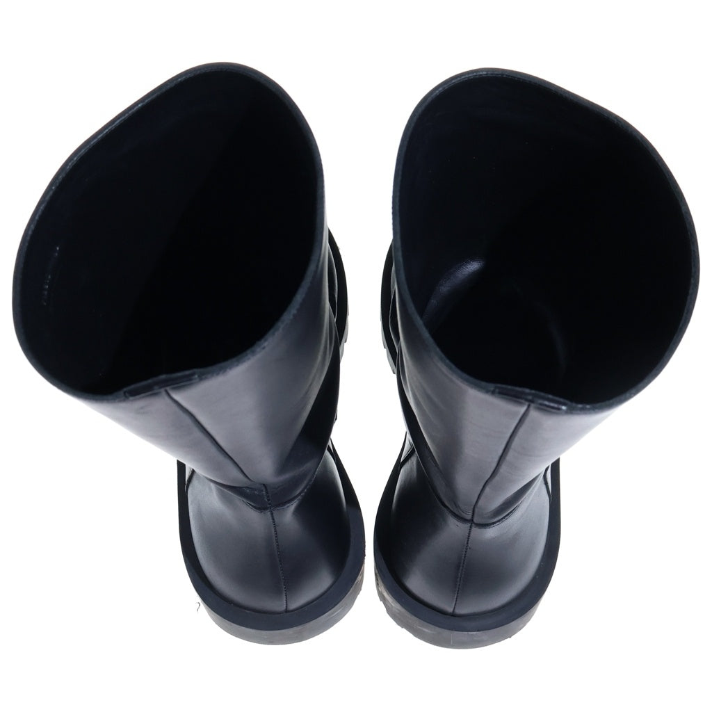 BALENCIAGA(バレンシアガ) HUMMER LEATHER BOOTS ハマー レザーロングブーツ シューズ ブラック 712810