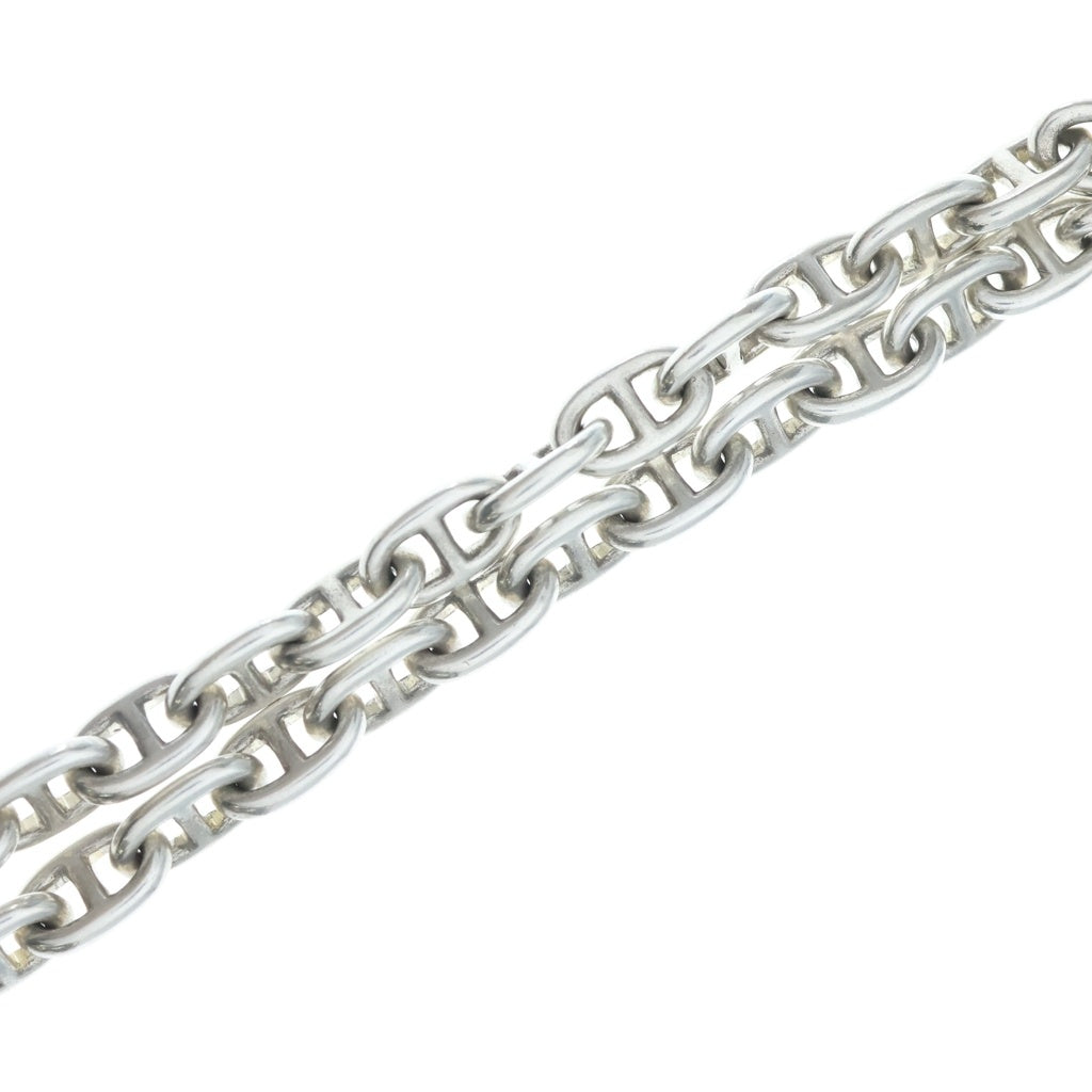 HERMES(エルメス) 70-80s VINTAGE Chaine d'Ancre Necklace PM 43LINK 筆記体刻印 シェーヌダンクル ネックレス チョーカー シルバー