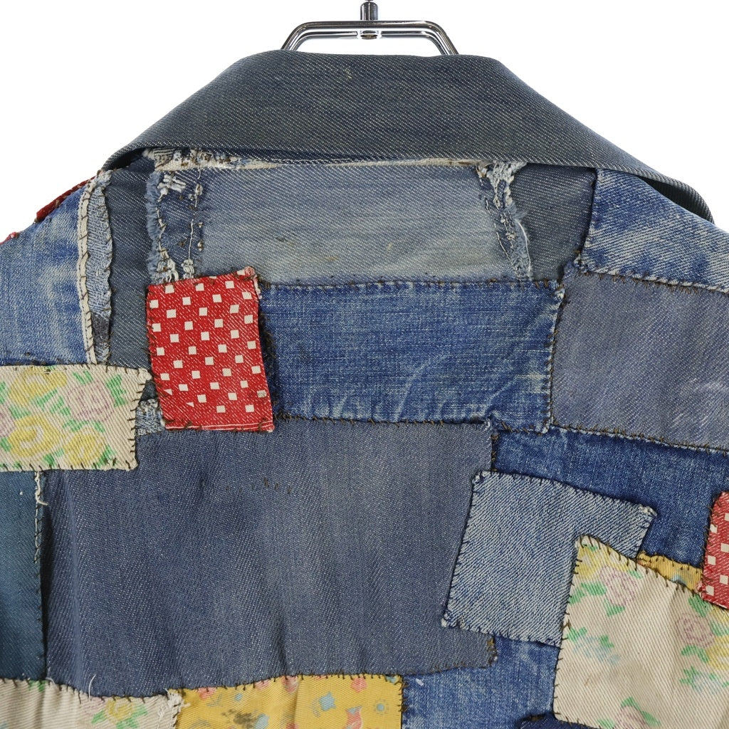 Levi's(リーバイス) 50s~ VINTAGE 507XX PATCHWORK DENIM JACKET パッチワーク ペイント加工 ハギ付き デニムジャケット インディゴ/マルチ