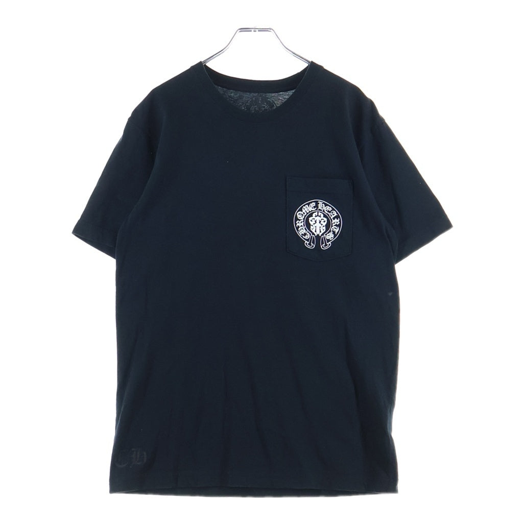 CHROME HEARTS(クロムハーツ) American Flag Dagger Tee アメリカンフラッグダガー 半袖Tシャツ カットソー ブラック