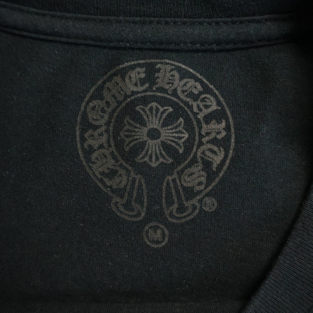CHROME HEARTS(クロムハーツ) American Flag Dagger Tee アメリカンフラッグダガー 半袖Tシャツ カットソー ブラック