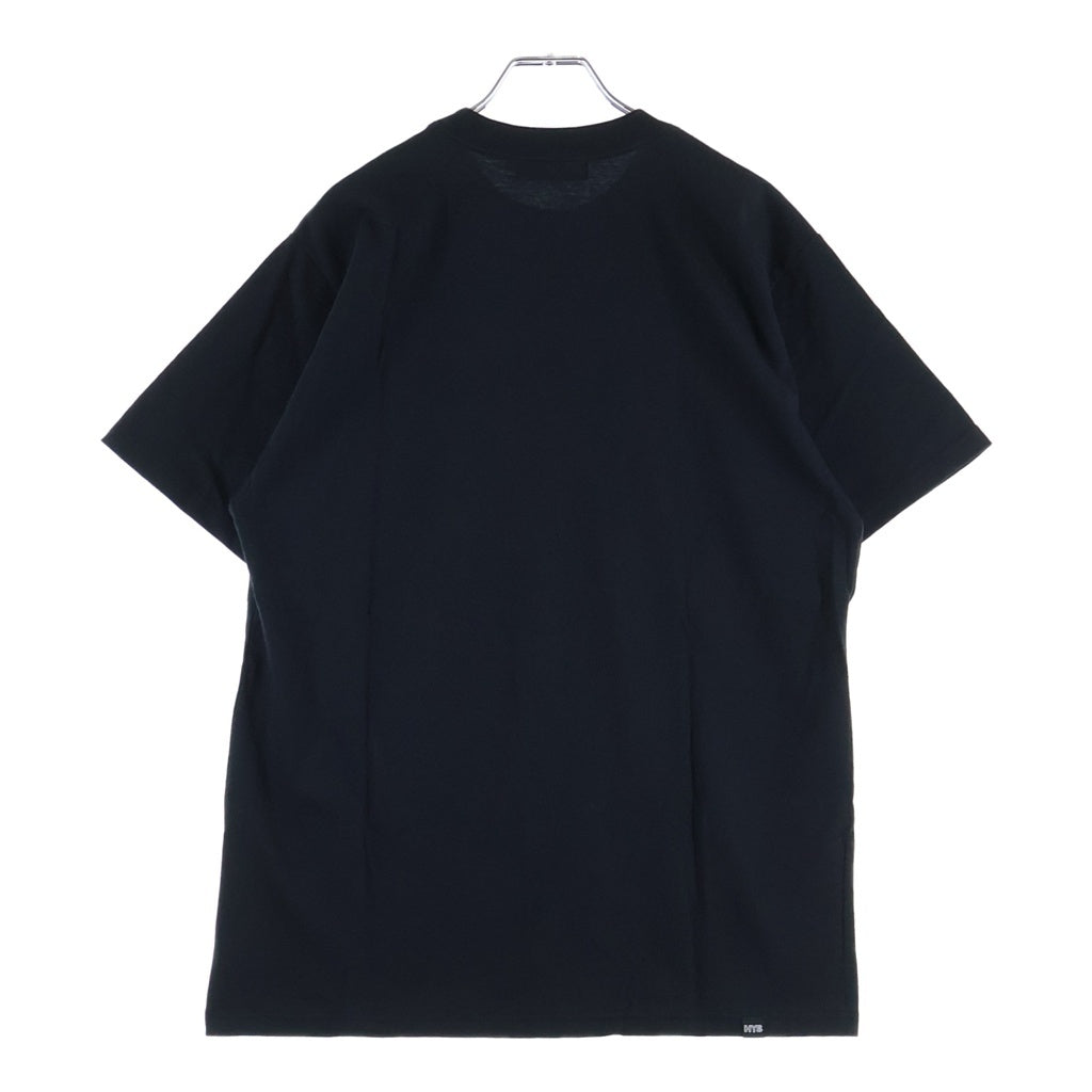 HYSTERIC GLAMOUR(ヒステリックグラマー) BAD ASS MAMA TOUR グラフィックプリント クルーネック 半袖Tシャツ カットソー ブラック 02261CT04