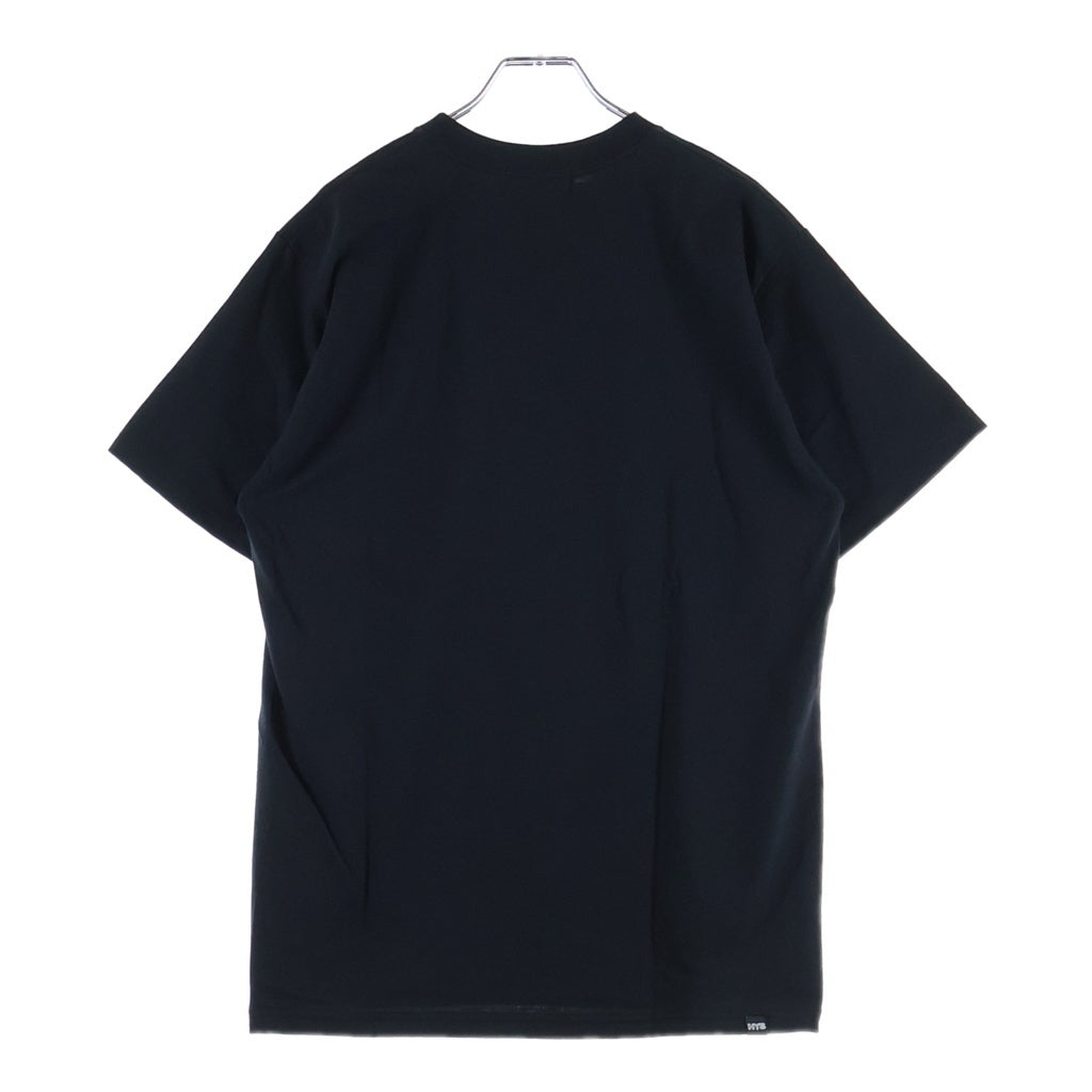 HYSTERIC GLAMOUR(ヒステリックグラマー) BAD ASS MAMA TOUR グラフィックプリント クルーネック 半袖Tシャツ カットソー ブラック 02261CT04