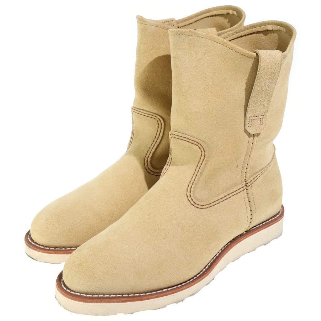 RED WING(レッド ウイング) 9-inch Pecos ペコス ハイカットブーツ シューズ ベージュ 8168