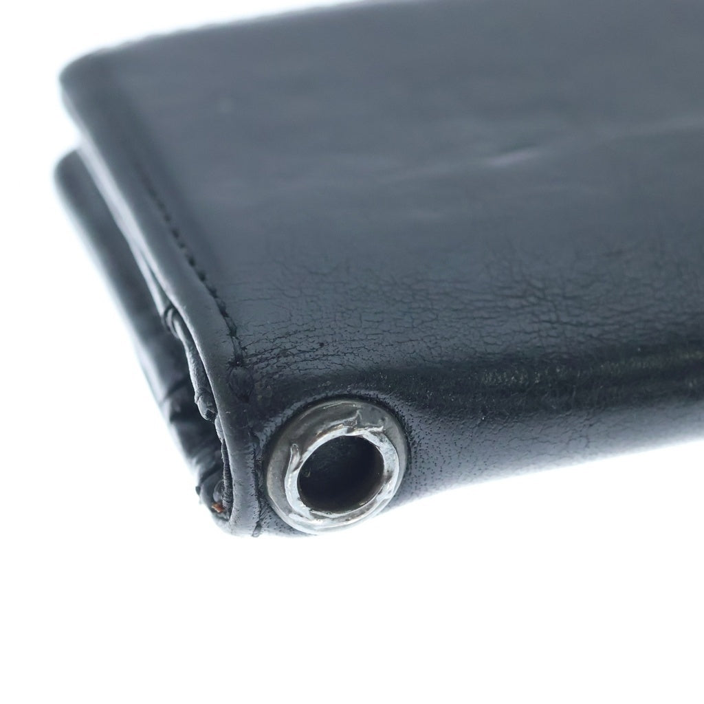 CHROME HEARTS(クロムハーツ) Card Case 二つ折り レザーカードケース ブラック