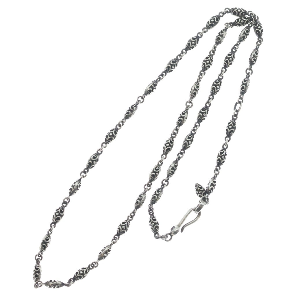 STANLEY GUESS(スタンリーゲス) コクーンシルエット ネックレスチェーン シルバー