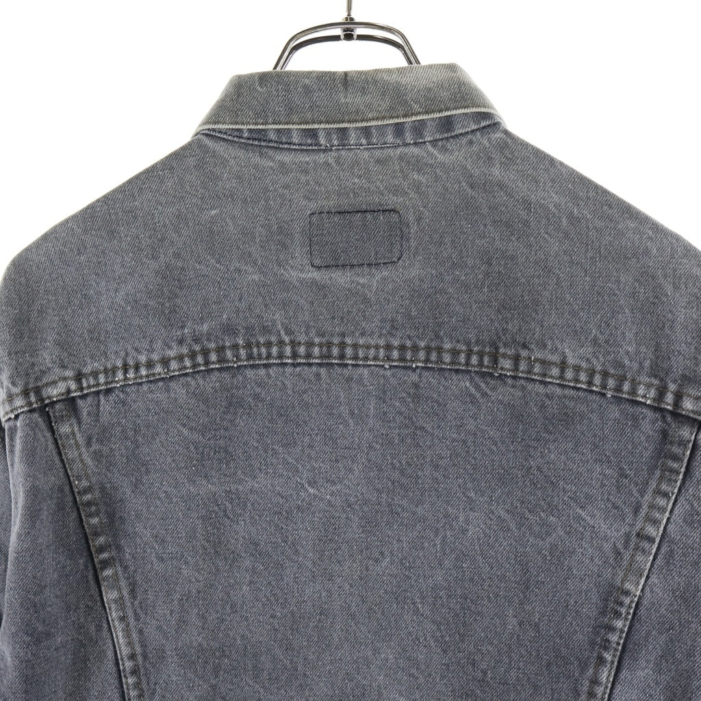 Levi's(リーバイス) VINTAGE 80s DENIM TRUCKER JACKET ボタン裏刻印無し デニムトラッカージャケット ブラック 70506 02 59 U44