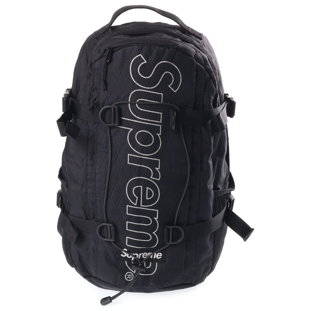 SUPREME(シュプリーム) 18AW Backpack フロントロゴ バックパック リュックサック ブラック