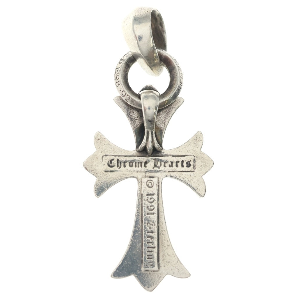 CHROME HEARTS(クロムハーツ) CH CRS SML W/BALE Wベイル スモールCHクロス ペンダントトップ シルバー BCA218