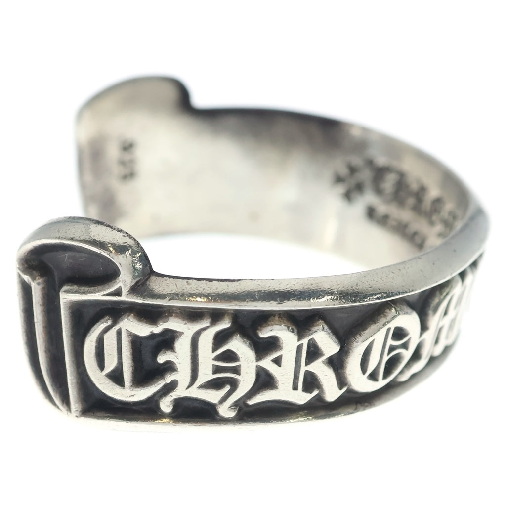 CHROME HEARTS(クロムハーツ) CH SCROLL LABEL スクロールラベルカフ ブレスレット バングル シルバー