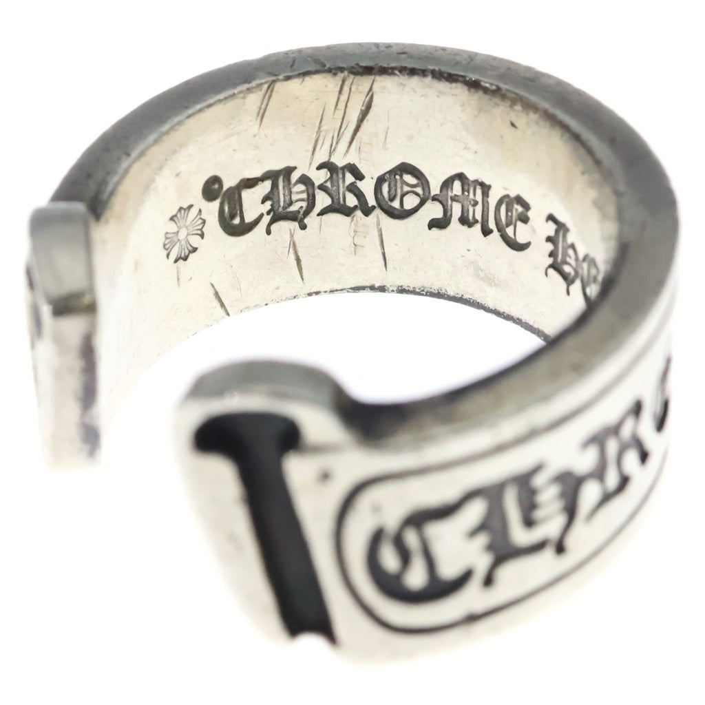 CHROME HEARTS(クロムハーツ) LG SCROLL LABEL ラージスクロールラベル リング シルバーBCA383