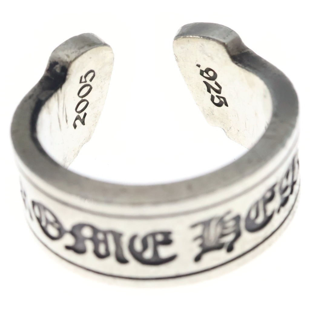 CHROME HEARTS(クロムハーツ) LG SCROLL LABEL ラージスクロールラベル リング シルバーBCA383