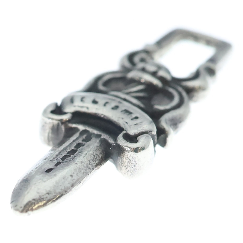 CHROME HEARTS(クロムハーツ) #5 DAGGER ZIP1 ダガージップ シルバーネックレストップ シルバー
