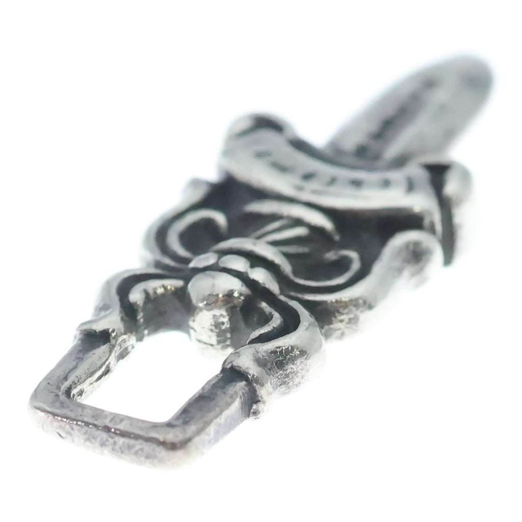 CHROME HEARTS(クロムハーツ) #5 DAGGER ZIP1 ダガージップ シルバーネックレストップ シルバー
