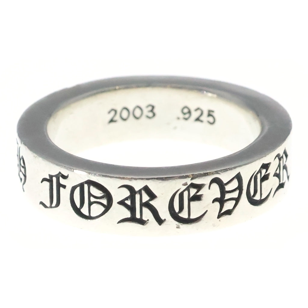 CHROME HEARTS(クロムハーツ) 6mm SPACER FOREVER 6mmスペーサーリング フォーエバーシルバーBCA337