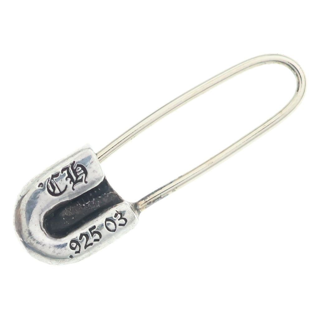 CHROME HEARTS(クロムハーツ) ER SAFETY PIN セーフティピン シルバーピアス