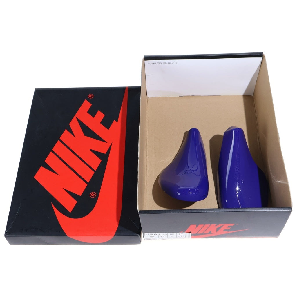 NIKE(ナイキ) AIR JORDAN1 RETRO HIGH OG SATIN ROYAL エアジョーダン レトロ ハイ サテンロイヤル ハイカットスニーカー シューズ ブラック/ブルー US9/27.0cm 921193-007
