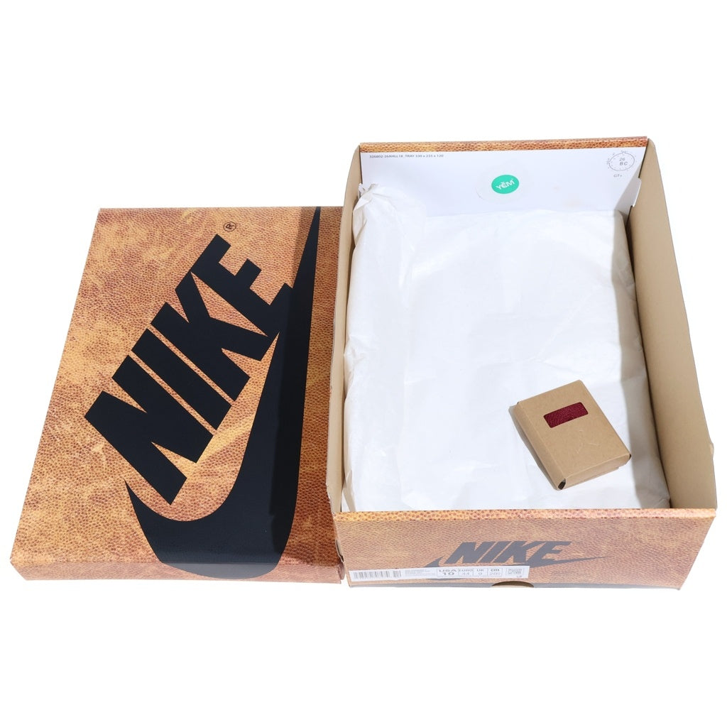 NIKE(ナイキ) AIR JORDAN1 RETRO HIGH OG LOVE LETTER エアジョーダン1 レトロ ハイ ラブレター ハイカットスニーカー シューズ ブラウン/ホワイト US10/28.0cm DZ5485-201