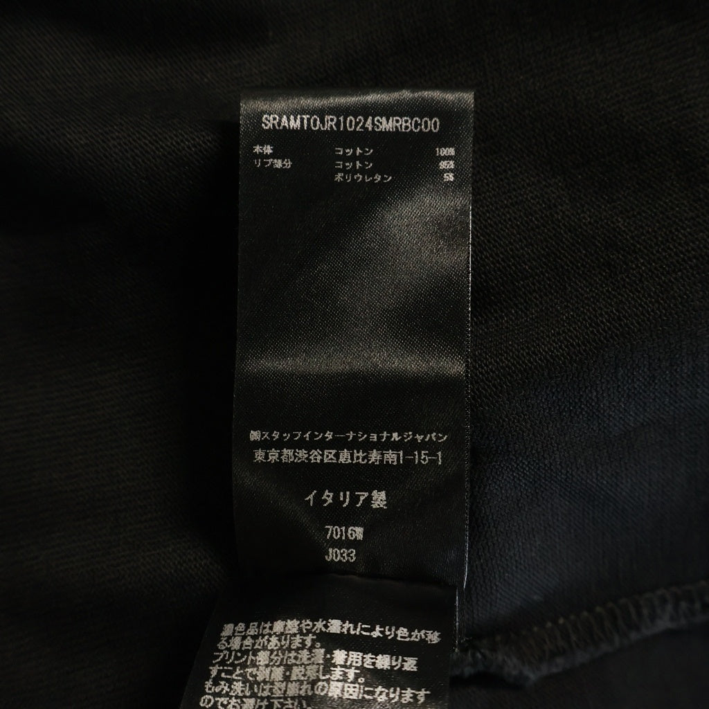 AMIRI(アミリ) 26SS EAGLE OVERSIZE TEE イーグルプリント クルーネック 半袖Tシャツ カットソー ブラック AMTOJR1024