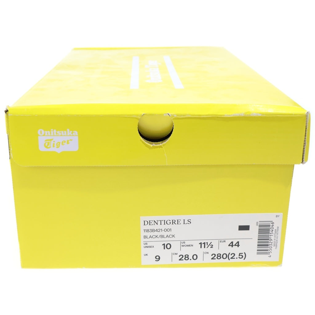 Onitsuka Tiger(オニツカタイガー) DENTIGRE LS デンティグレ ローカットスニーカー ブラック 28cm 1183B421-001